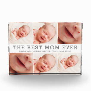 The Best Mum Ever Mother’s Day Photo Collage Block