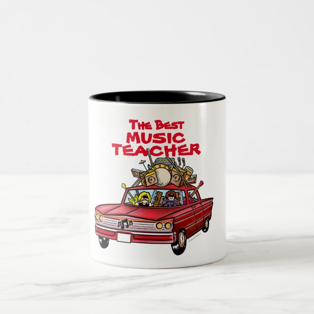 The Best Music Teacher Mug (Center)