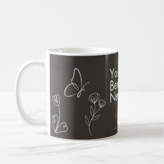 The Best Nurse - Doodle Design Coffee Mug