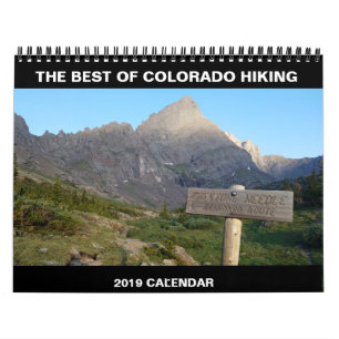 The BEST of Hiking Colorado: 2019 Calendar