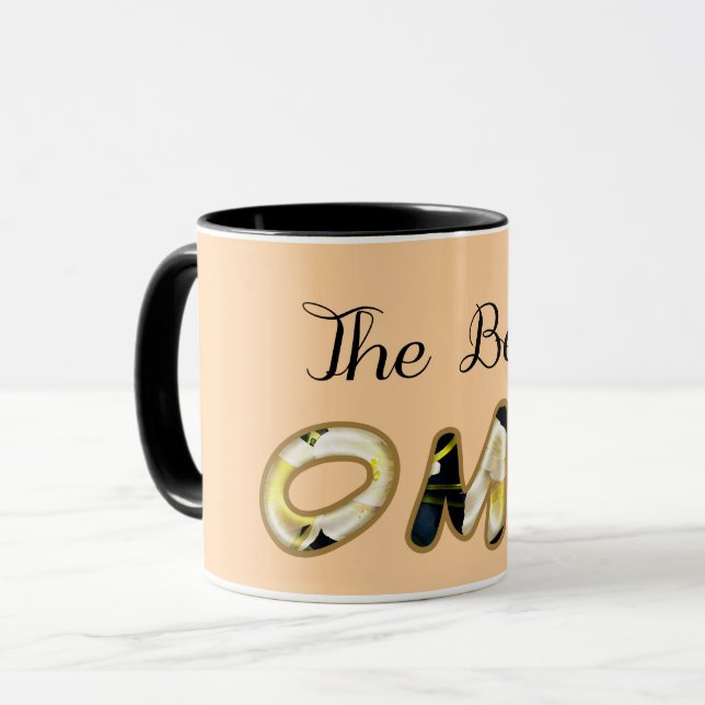 The Best Oma Mug (Front Left)