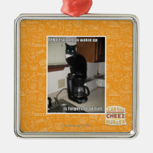 the best part uv wakin up metal tree decoration