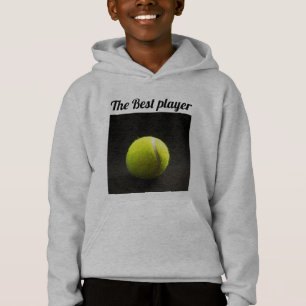 The Best Player Tennis Ball Trendy Modern Black 