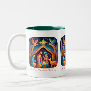 The Best Reason To Celebrate Two-Tone Coffee Mug