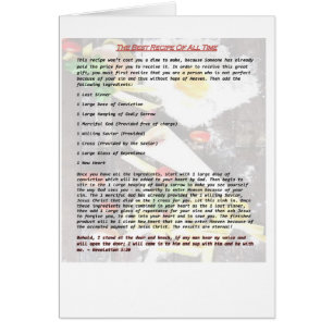 The Best Recipe of All Time - Gospel Tract