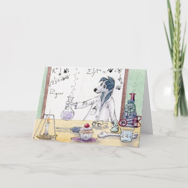 The Best Science Teacher - Thank you Card (Front)