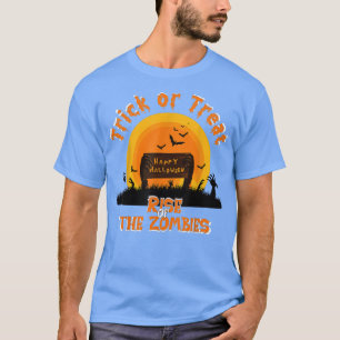 The Best Tees Trick Or Treat Halloween Zombies Men