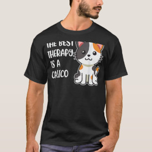 The Best Therapy is a Calico Cat T-Shirt