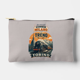 The Best Thing About Milan Is The Train To Turin Accessory Pouch