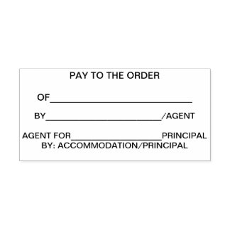 THE BEST THING NEEDED TO INDORSE SELF-INKING STAMP