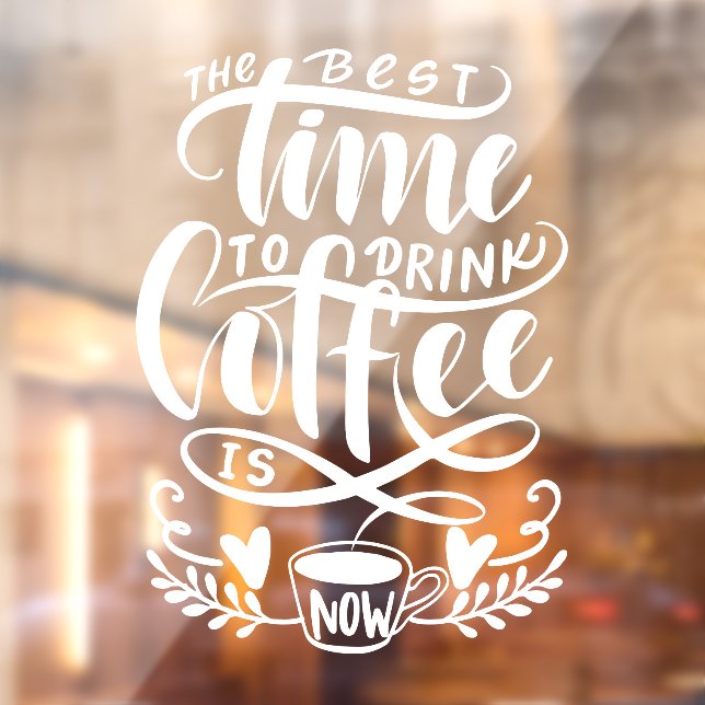 The best time to drink coffee is now (Sheet 2)
