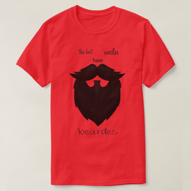 The best uncles Have Beards TShirt Classic TShirt (Design Front)