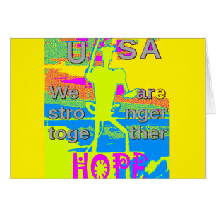 The Best USA Hope Hillary Stronger Together