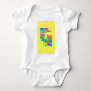 The Best USA Hope Hillary Stronger Together Baby Bodysuit