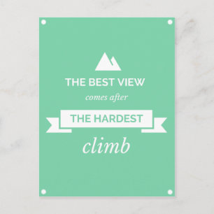 The Best View Postcard