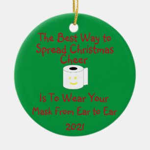 The Best Way to Spread Christmas Cheer Ceramic Orn Tree Decoration