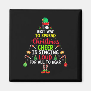 The Best Way To Spread Christmas Cheer Is Singing Magnet