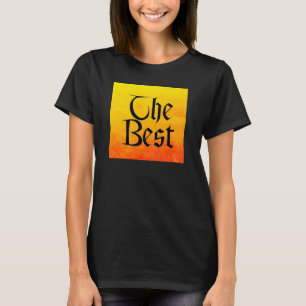 The Best women black T-shirt