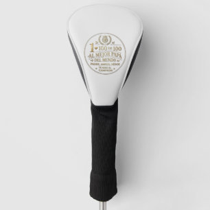 The Best World Dad / Funda para Driver Golf Head Cover