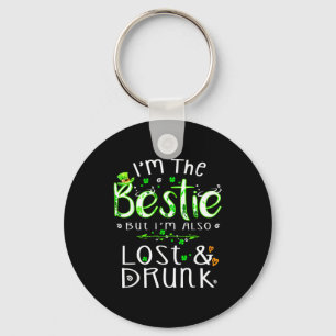 The bestie also lost and irish patrick's day party key ring