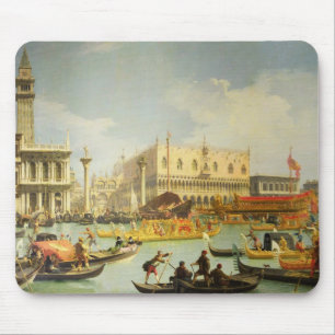 The Betrothal of the Venetian Doge to Adriatic Mouse Pad