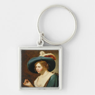 The Betrothal: The Bride, c.1630 Key Ring