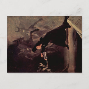 The Bewitched Man by Francisco Goya 1798 Postcard