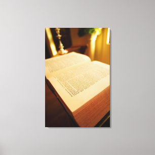 The Bible Canvas Print
