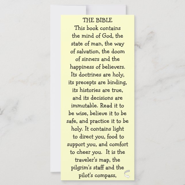 The Bible The Book (Front)