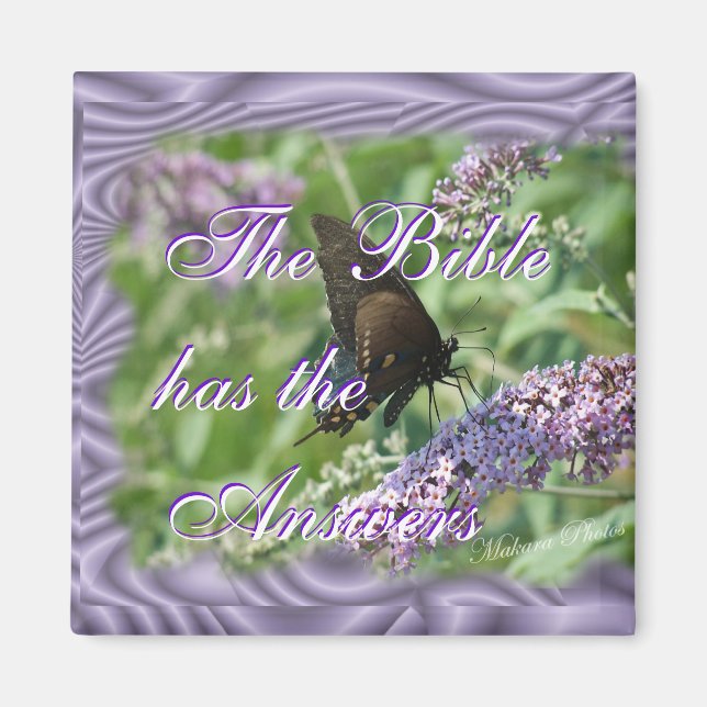 The Biblehas theAn... Magnet (Front)