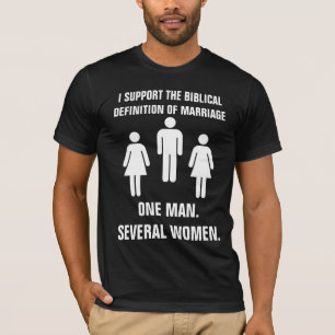 The Biblical definition of marriage T-Shirt