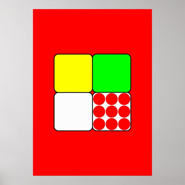 The Bicycle Race Jerseys 3 Red Poster (Front)