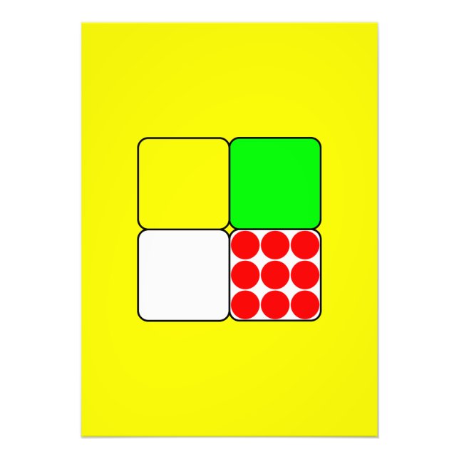 The Bicycle Race Jerseys 3 Yellow Photo Print (Front)