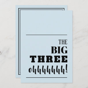 The BIG 30 Birthday Invitations