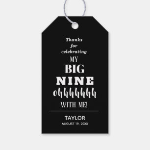 The BIG 90th Birthday Party Favour Gift Tags