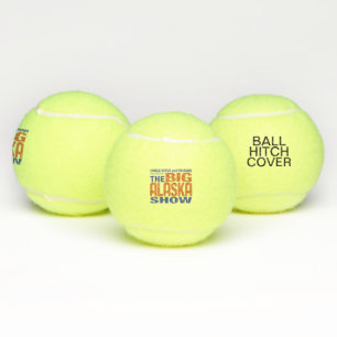 The Big Alaska Show Ball Hitch Cover Tennis Ball