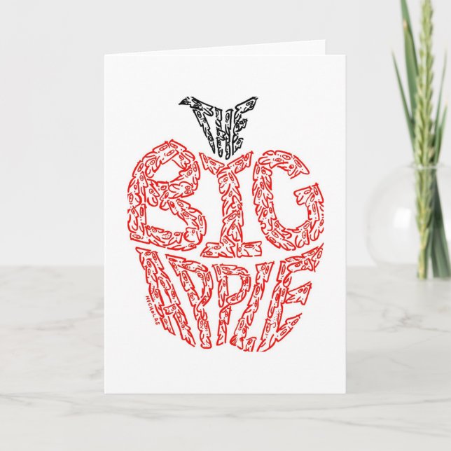 THE BIG APPLE CARD (Front)