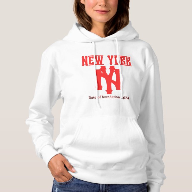 The Big Apple, NYC Hoodie (Front)