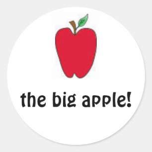 the big apple stickers