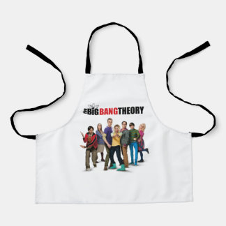 The Big Bang Theory Characters Apron