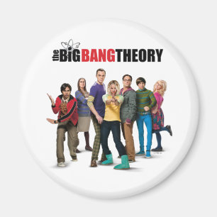 The Big Bang Theory Characters Magnet