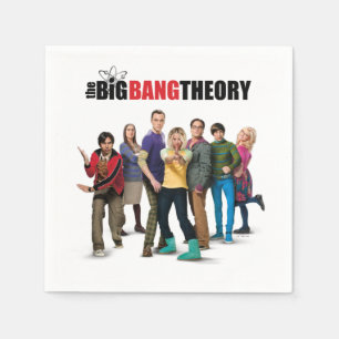 The Big Bang Theory Characters Napkin