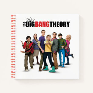The Big Bang Theory Characters Notebook