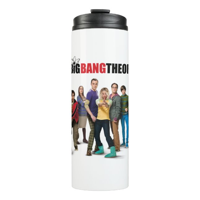 The Big Bang Theory Characters Thermal Tumbler (Front)