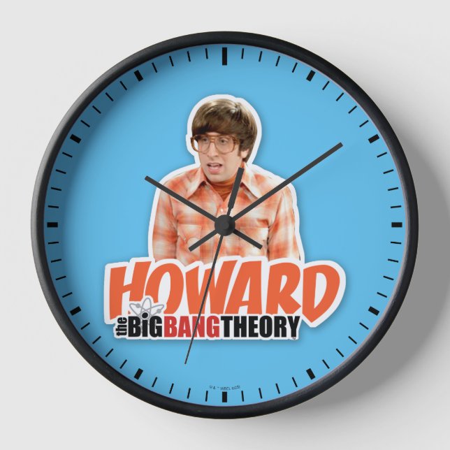 The Big Bang Theory | Howard Clock (Front)