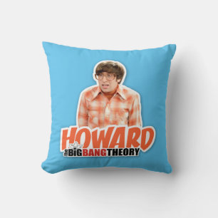 The Big Bang Theory Howard Cushion