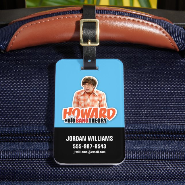 The Big Bang Theory | Howard Luggage Tag (Front Insitu 2)