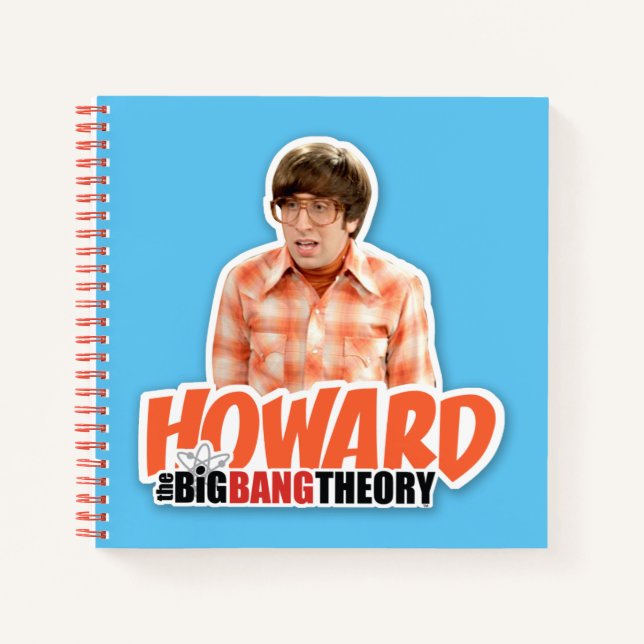 The Big Bang Theory | Howard Notebook (Front)