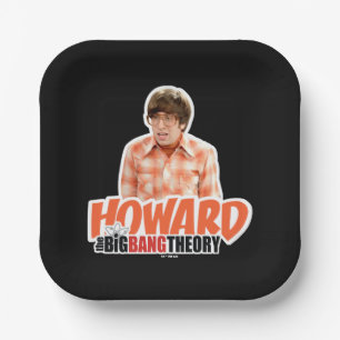 The Big Bang Theory   Howard Paper Plate