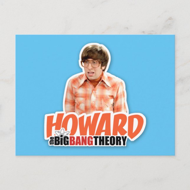 The Big Bang Theory | Howard Postcard (Front)
